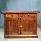 Solid wood office sideboard