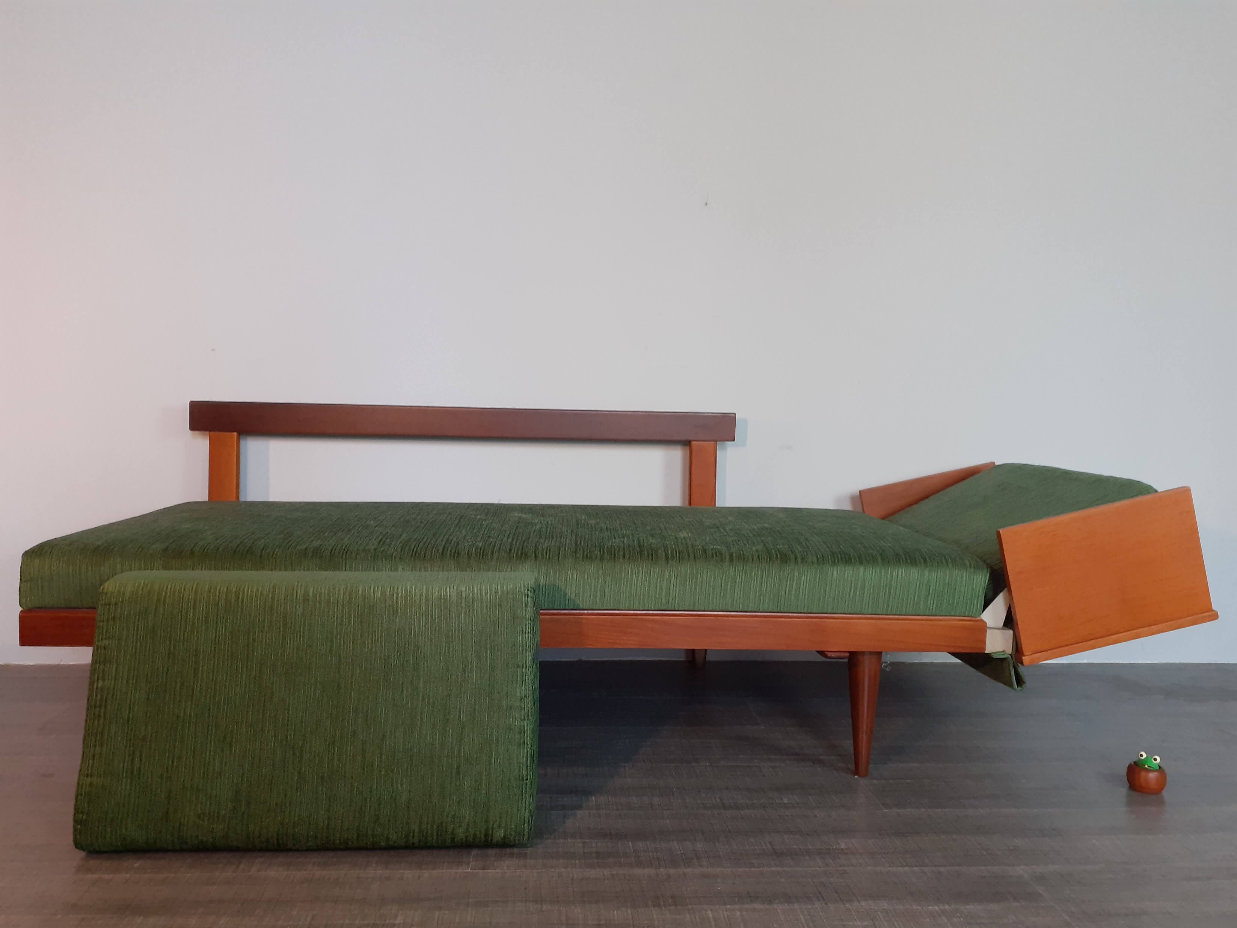 Living room set 2 Norwegian daybeds Ingmar Relling and teak corner table