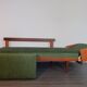 Living room set 2 Norwegian daybeds Ingmar Relling and teak corner table