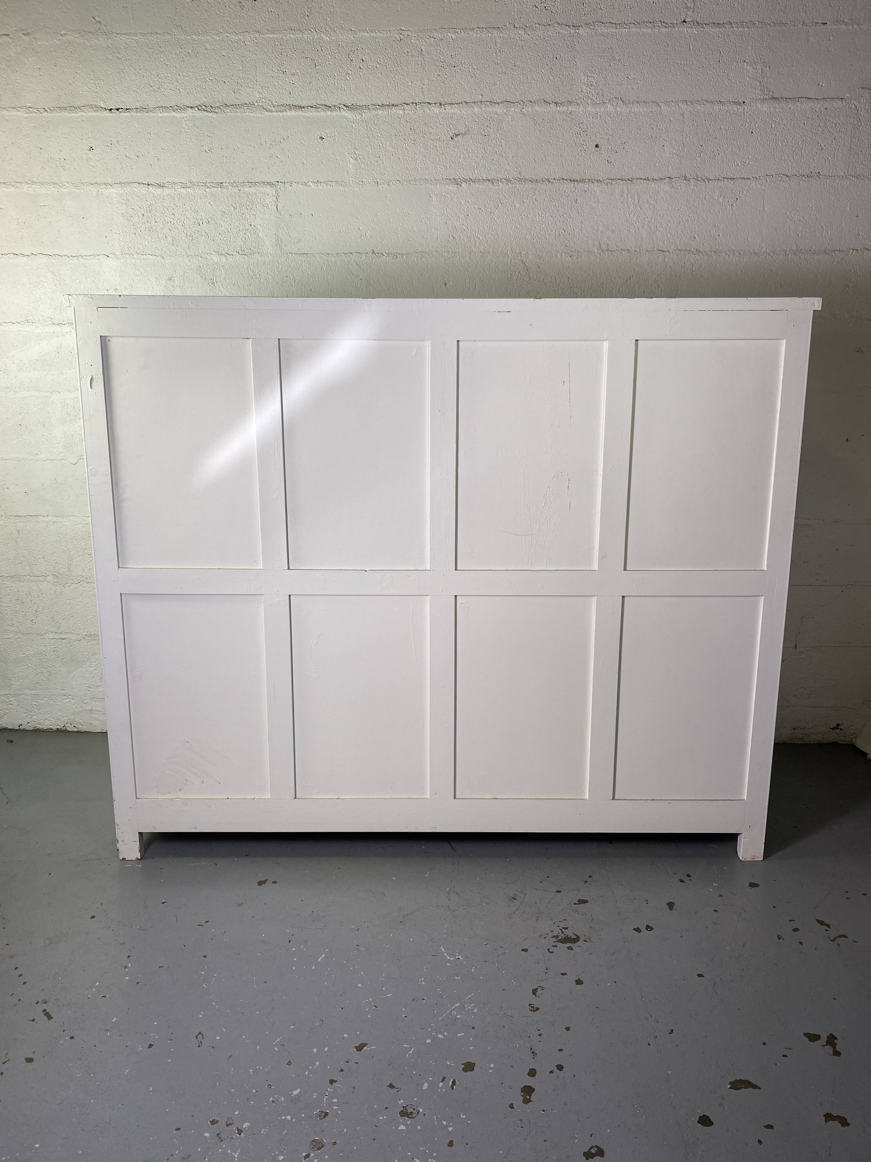 White school cabinet