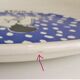 Four plates The 4 seasons by Jean Effel earthenware Salins 60s