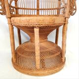 Armchair Emmanuelle peacock