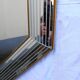 Belgian octagonal mirror "Deknudt Mirror" from the 80s