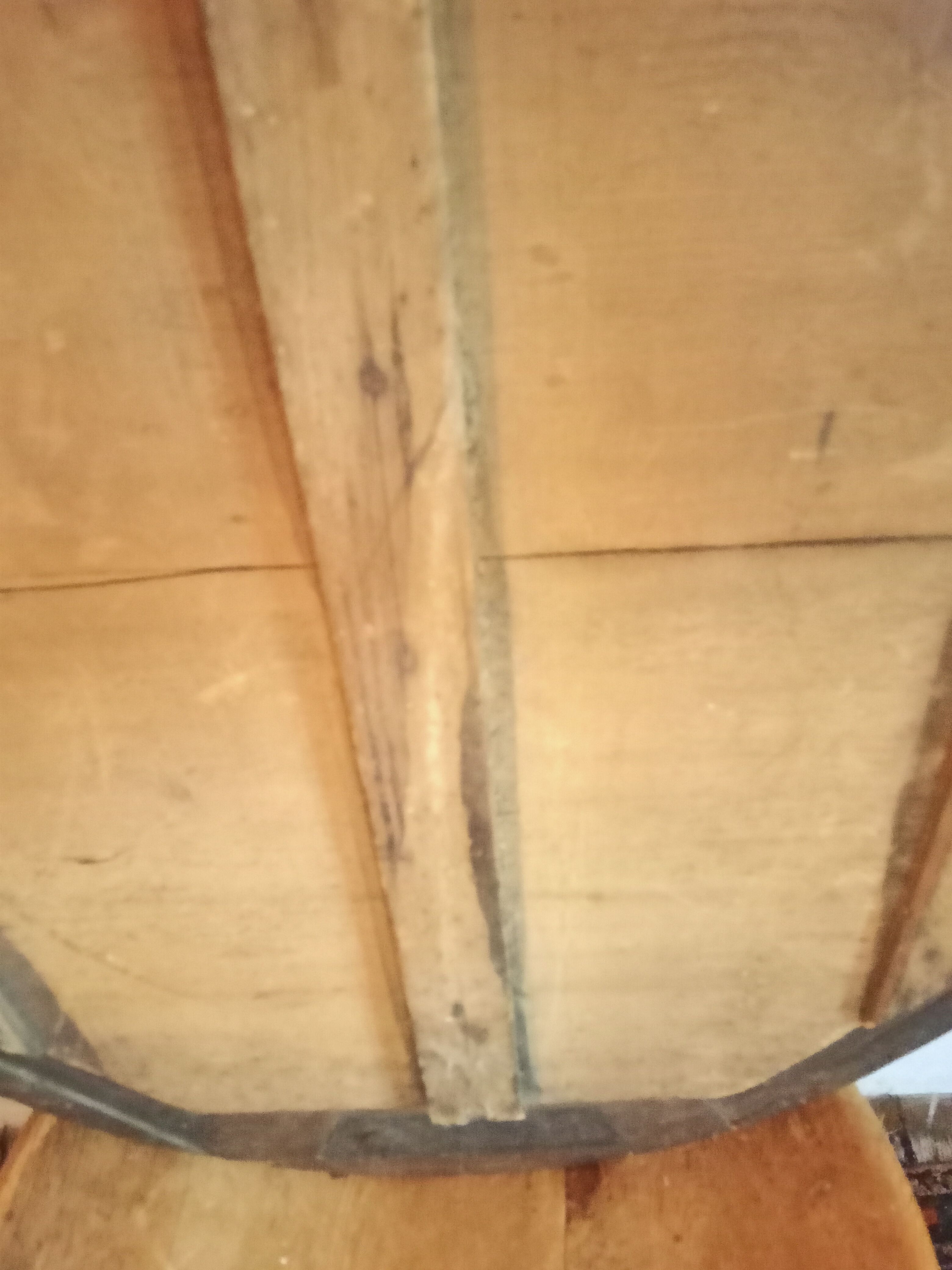 Very old bull's eye mirror