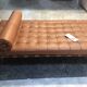 knoll daybed  cuir cognac