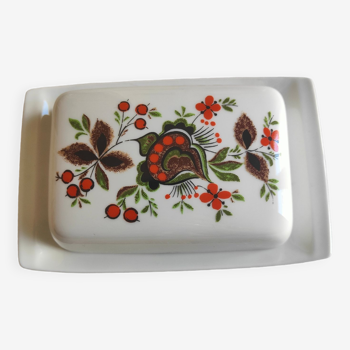 Butter tray 70s porcelain from Bavaria
