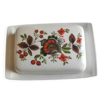 Butter tray 70s porcelain from Bavaria