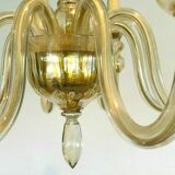Murano glass chandelier Eight arms of light XX century