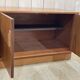 Row of the English brand Gplan in teak from the 70s