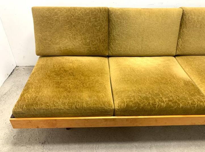 Jitona sofa bed, vintage czech 1960s