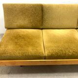 Jitona sofa bed, vintage czech 1960s