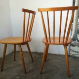 Pair of Scandinavian bar chairs