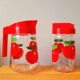 Lot carafe et bocal henkel 60s