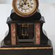 Old notary clock brocot movement and pendulum 2 bulbs 19th