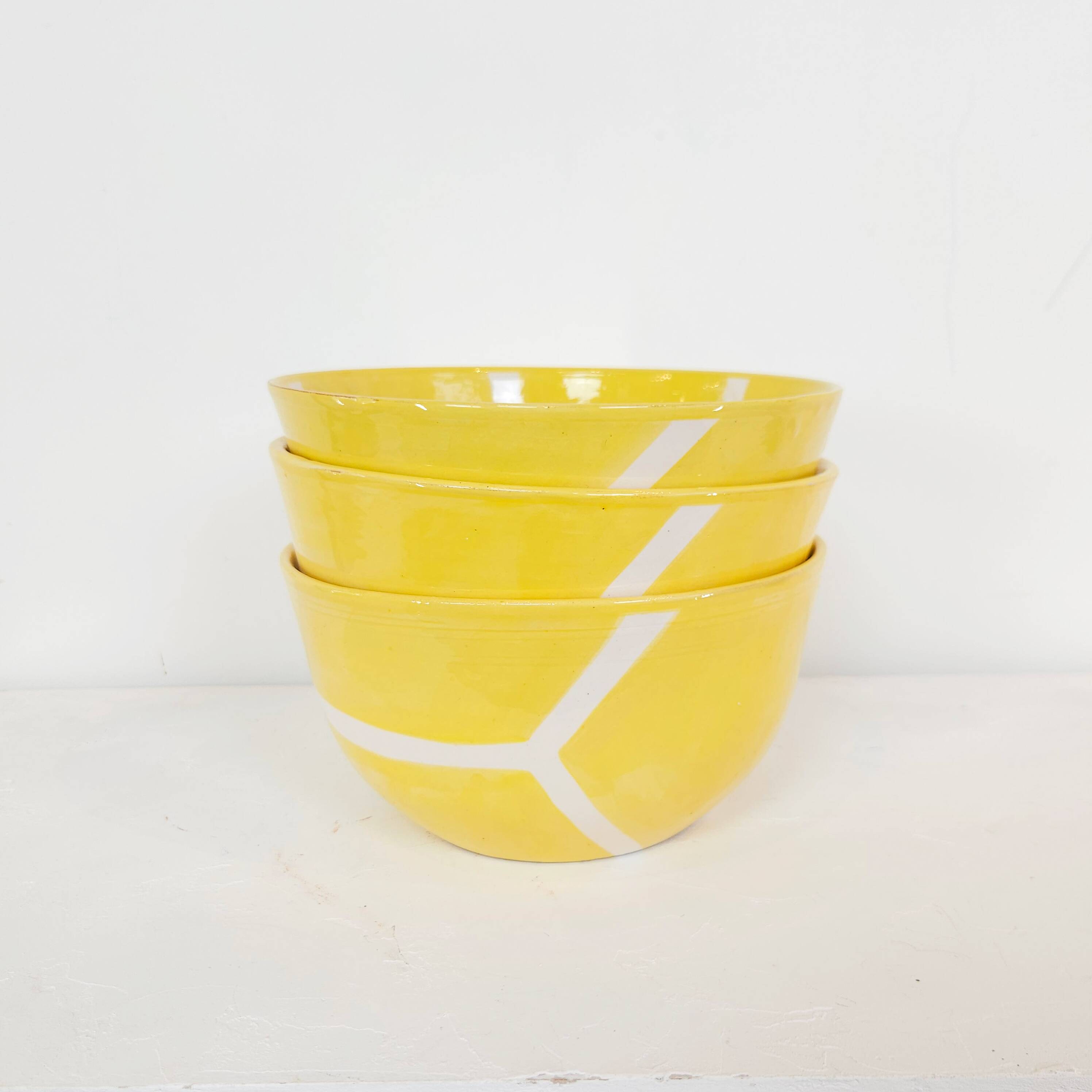 Large bowl - yellow SOL