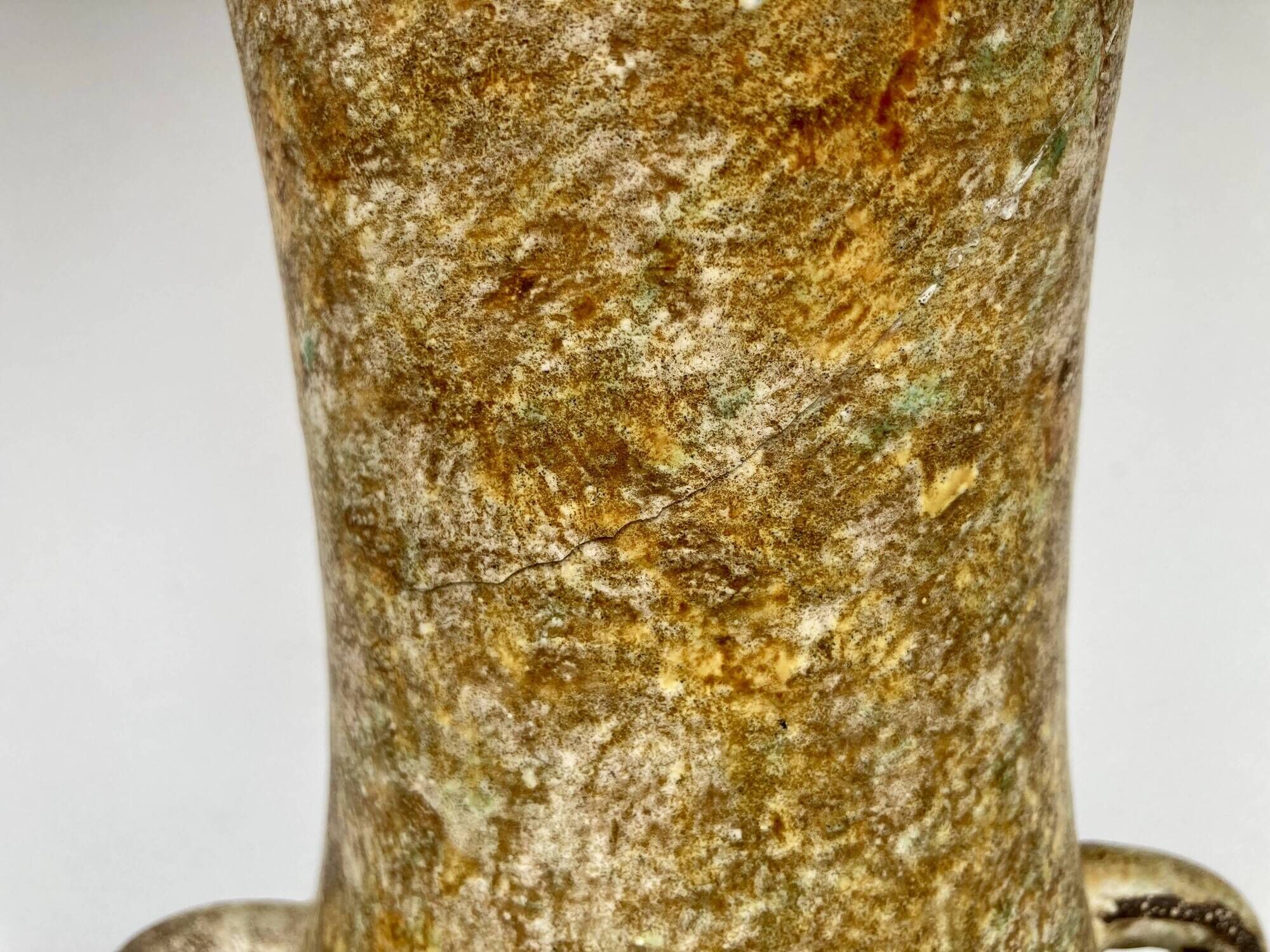 enameled vase by Jean Besnard (1889-1958) known as René Bluet