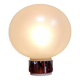Opal glass ceiling/wall light, design Motoko Ishii, 1970