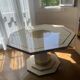 Octagonal table by Jean Claude Mahey