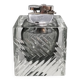 1960s Stunning Grey Table Lighter in Murano Sommerso Glass By Flavio Poli for Seguso
