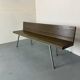 Banc Moderniste en Bois et Acier par Dom Hans van der Laan, 1965