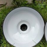 enameled sheet metal pendants