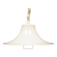 Lampe à suspension blanche, design danois, années 1970, fabricant : Fog & Morup