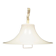 Lampe à suspension blanche, design danois, années 1970, fabricant : Fog & Morup