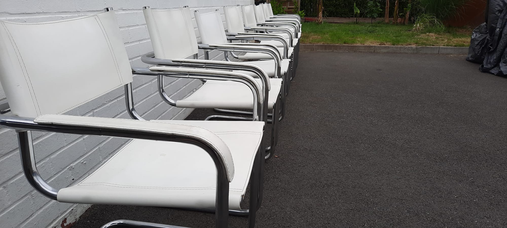 Set of 8 chairs design Matteo Grassi