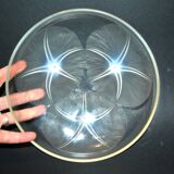 Bowl Plate Bindweed Volubilis in opalescent glass R. Lalique France 1921