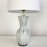 Italian lamp in vintage ceramic 1950