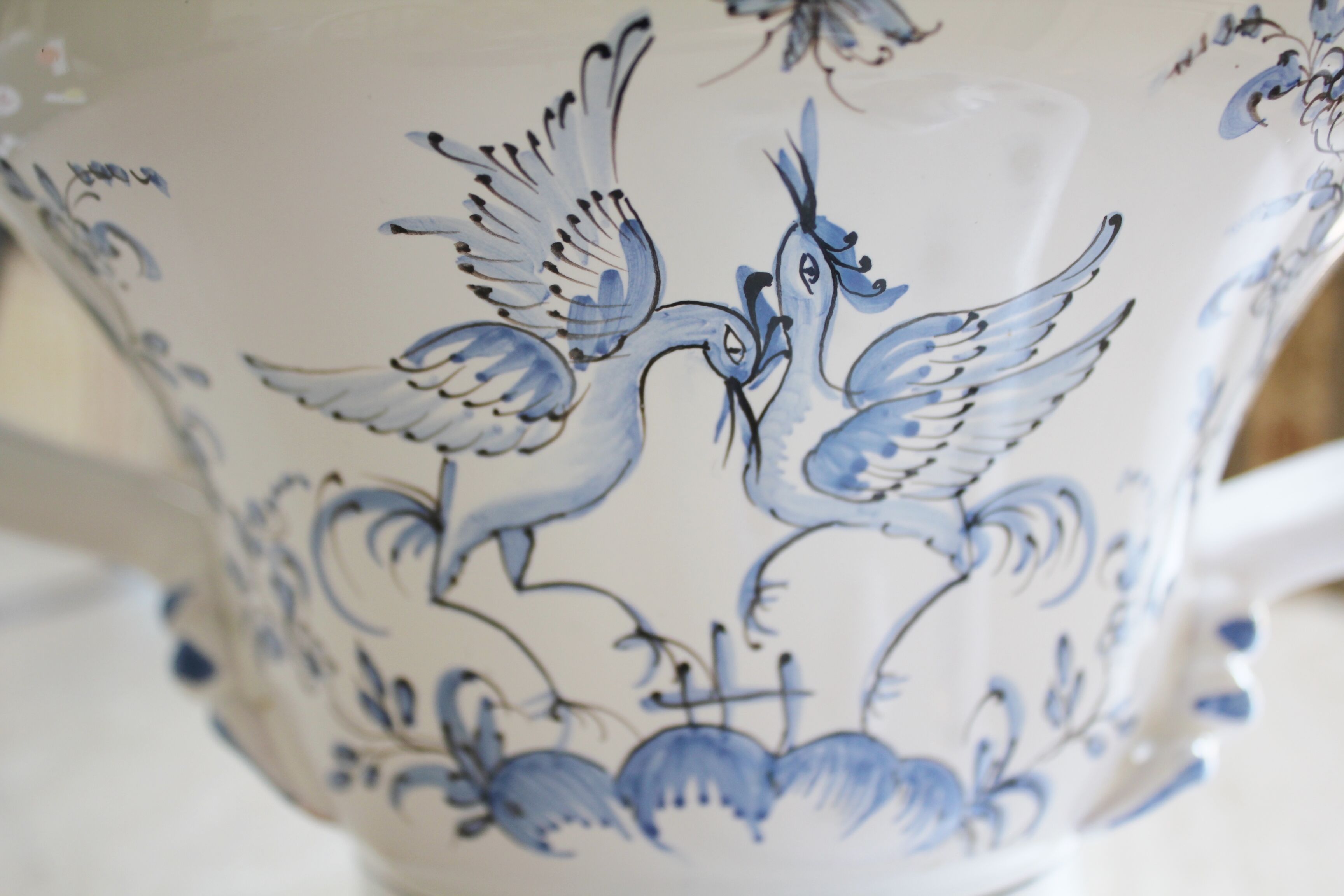 Amphore pique-fleurs