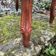 Large antique footrest in the Louis XV style.