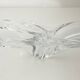 Baccarat crystal catchall in perfect condition / 22 cm