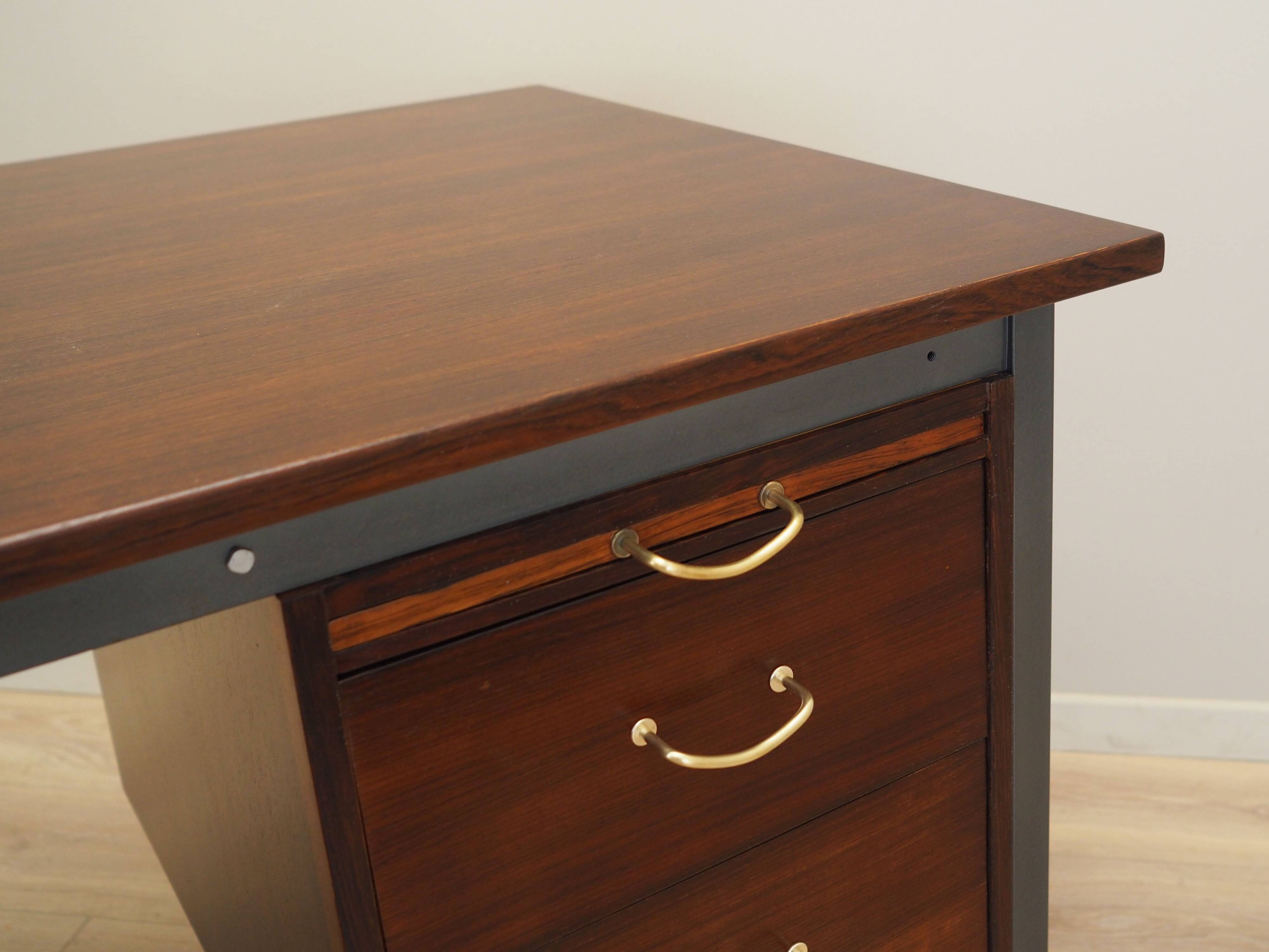 Rosewood desk, Danish design, 1970s, production: Denmark