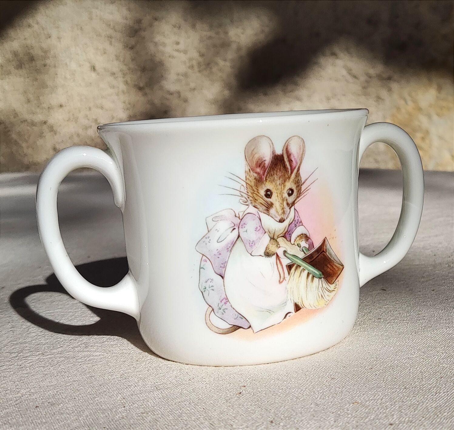 Royal Albert porcelain ear mug - Béatrix Potter