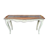 Louis XV style console patinated