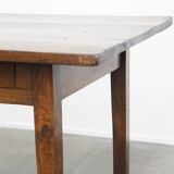 Antique Early 19th Century English 6-Person Dining Table with Walnut Top