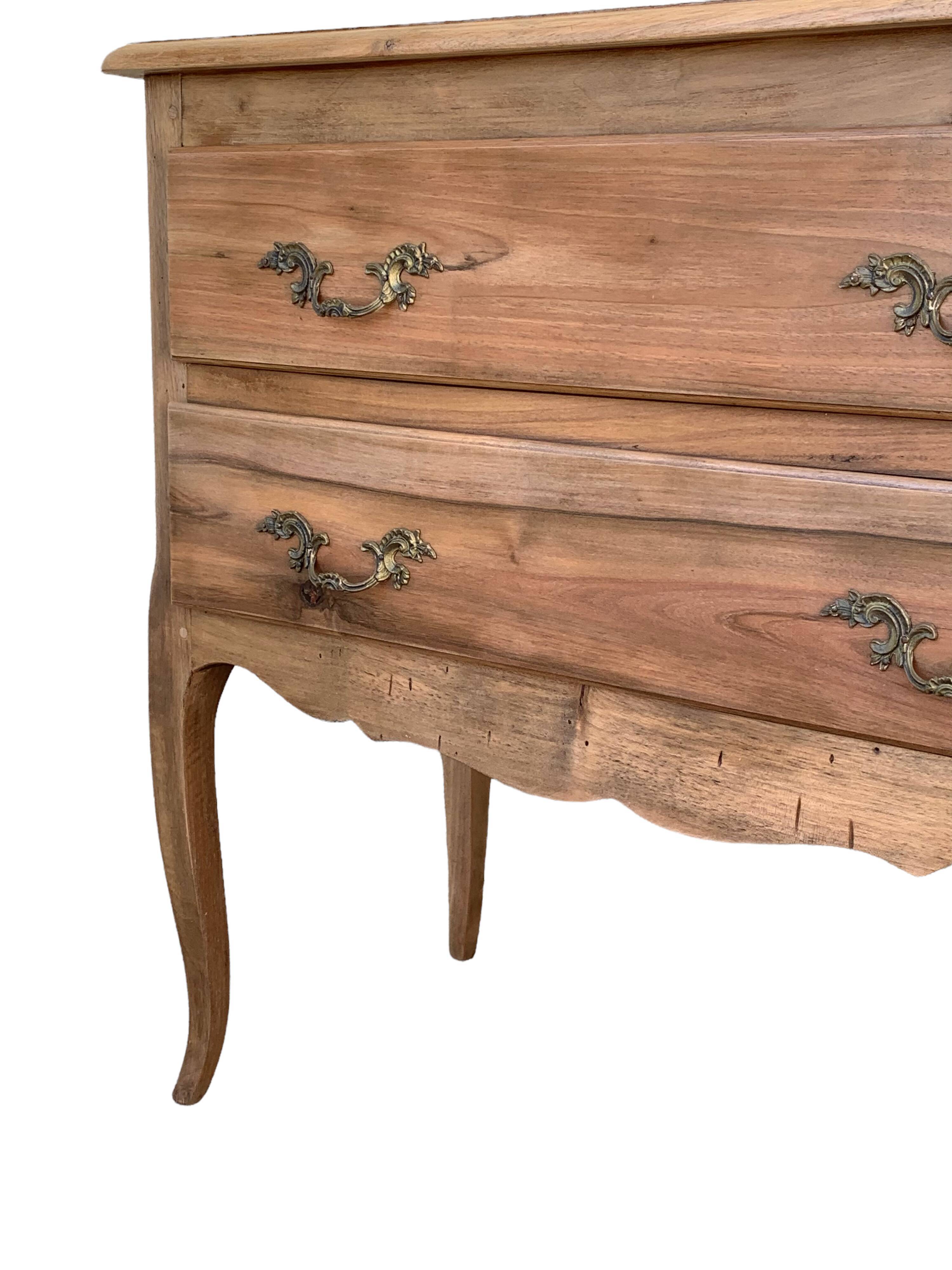 Solid raw walnut jump cabinet