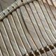 Rattan bench