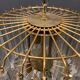 Italian Murano Glass Triedri Prism Chandelier