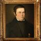 Portrait d'un élégant gentilhomme - Peinture à l'huile du XIXe siècle