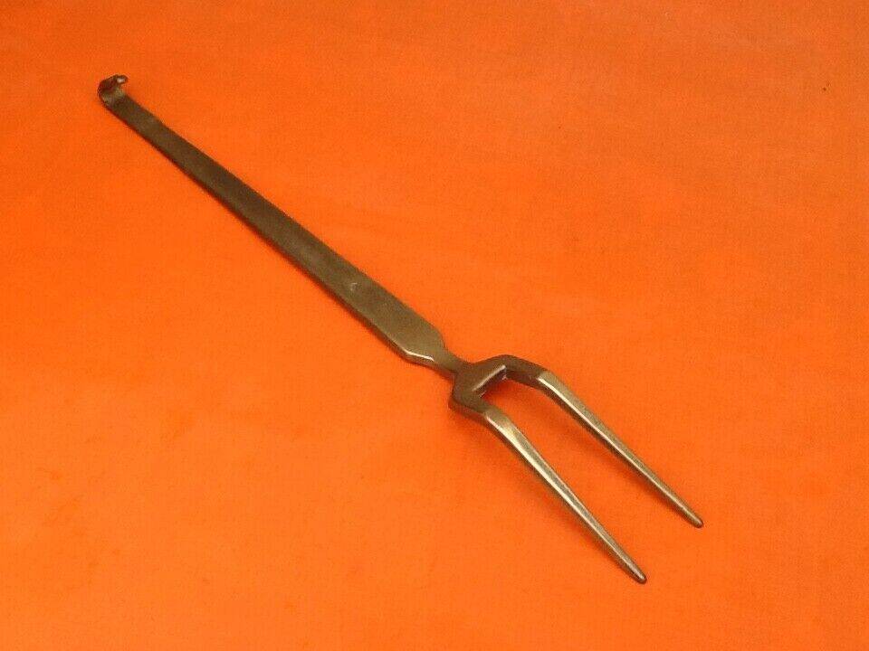 Set of 5 solid brass kitchen utensils