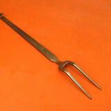 Serviteur 5 ustensiles de cuisine  laiton massif