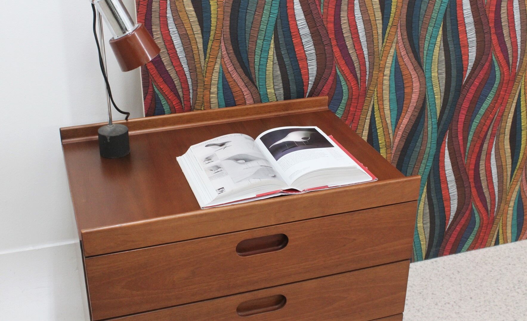 Tito Agnoli vintage nightstands Molteni 1970s