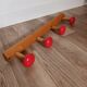 Vintage wall coat rack