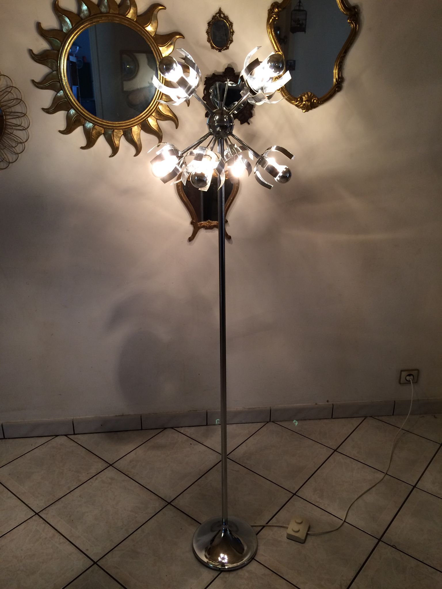 Lampadaire Spoutnik Space