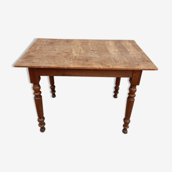 Table de bistrot ancienne -1m