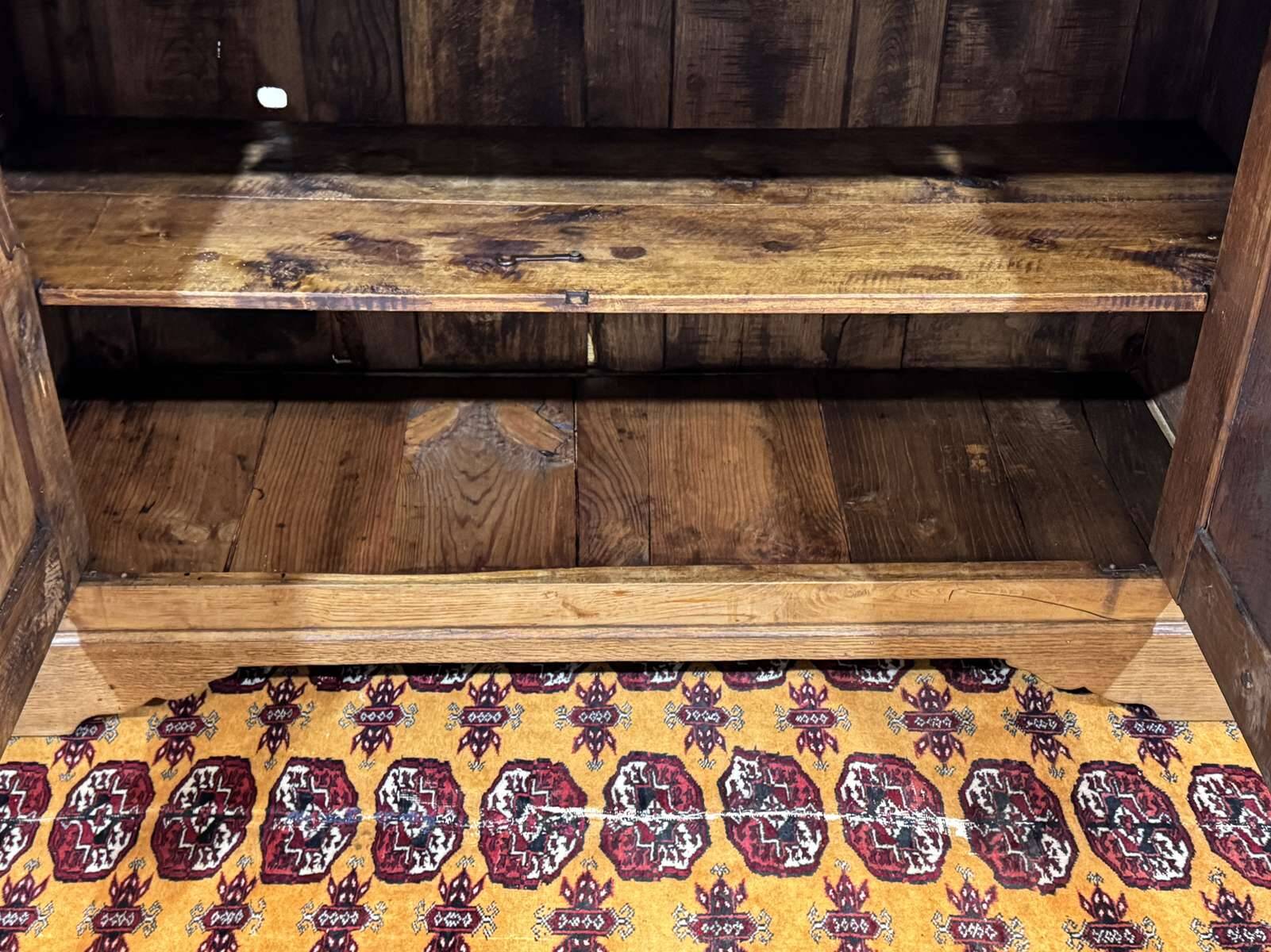 Buffet early 20th century in chestnut wood