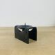 Vintage wrought iron brutalist candle holder