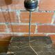 Tripod Metal Gold Ashtray + Vintage Push Ashtray